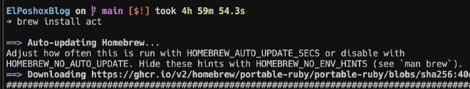act install
