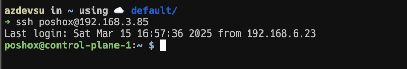SSH Control Plane